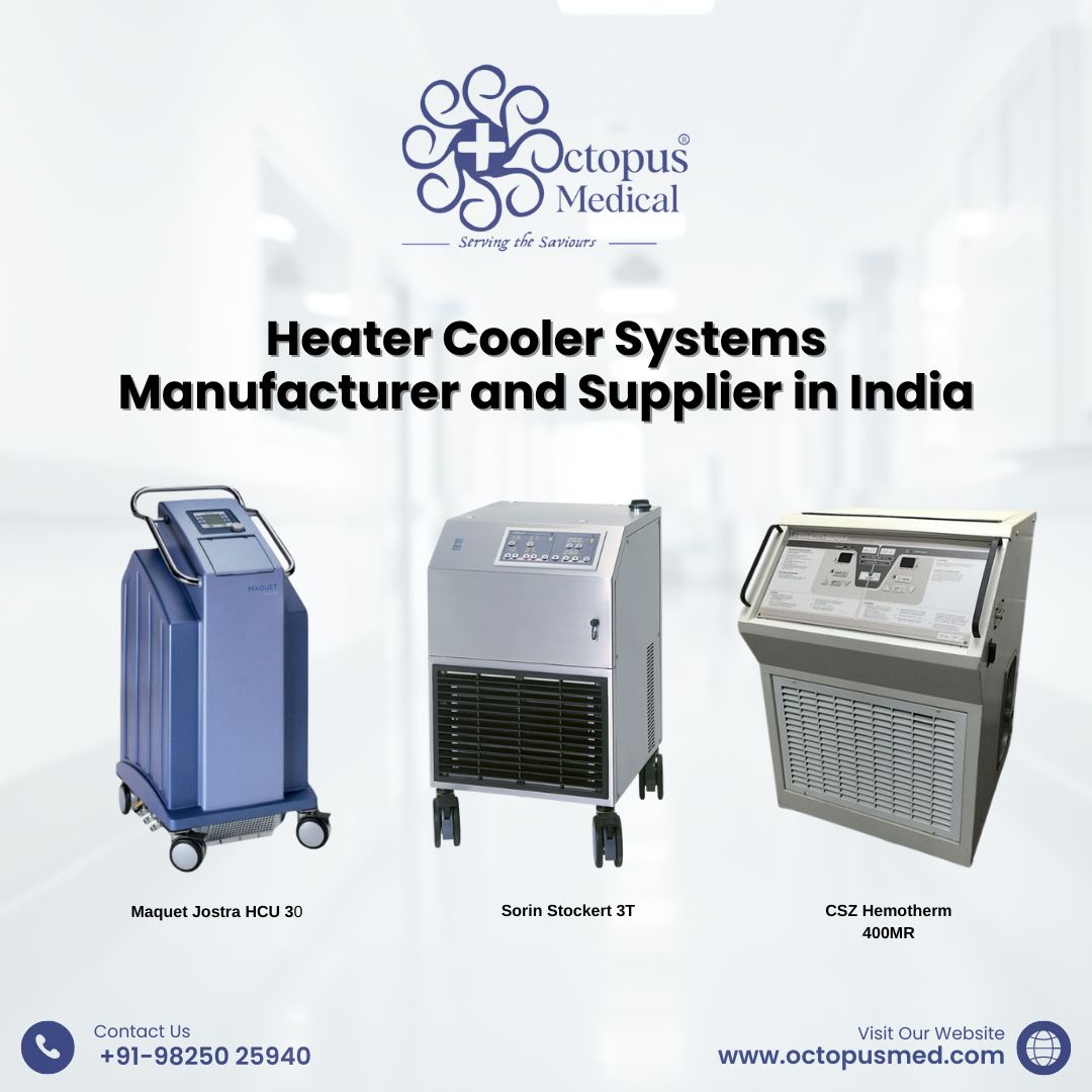 Heater Cooler Systems Manufacturer and Supplier in India. Octopus Medical Pvt Ltd