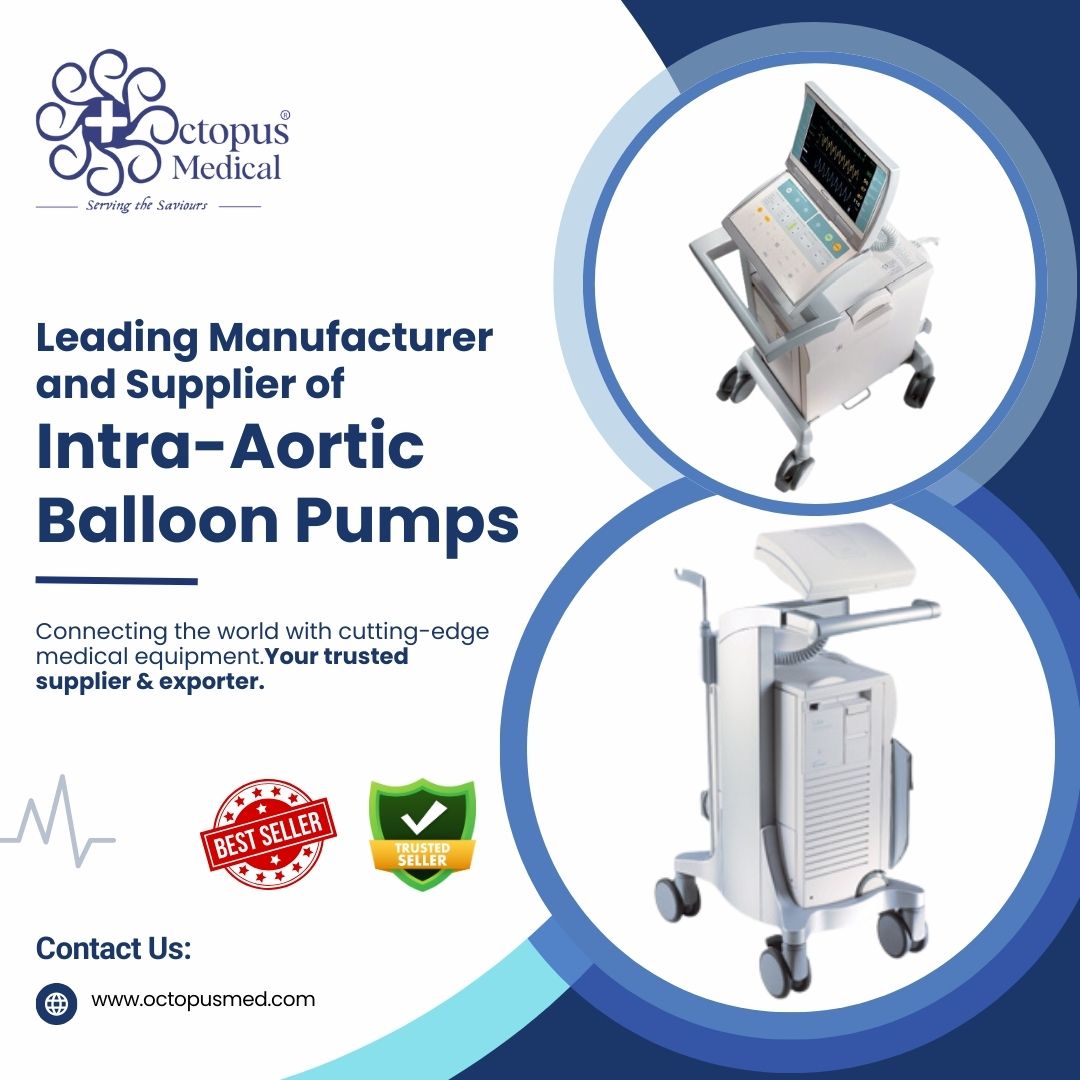 Leading Manufacturer and Supplier of Refurbished Intra-Aortic Balloon Pumps