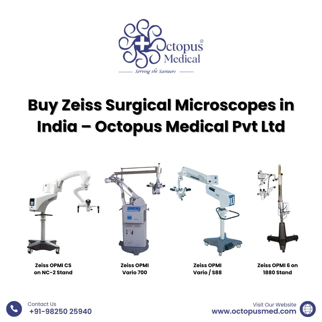 Buy Zeiss Surgical Microscopes in India – Octopus Medical Pvt Ltd