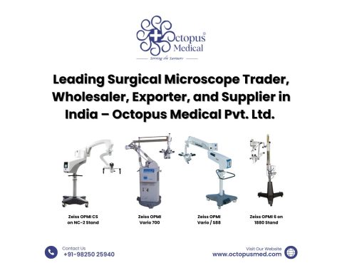 Leading Surgical Microscope Trader, Wholesaler, Exporter, and Supplier in India – Octopus Medical Pvt. Ltd.